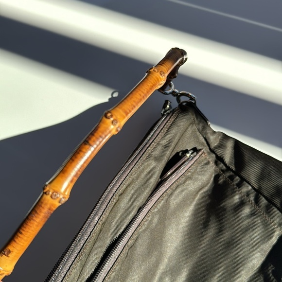 GUCCI vintage purse with bamboo handle - Picture 13 of 13